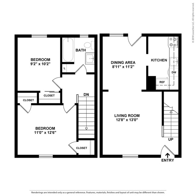 Floorplan - Landmark at Gayton Apartments