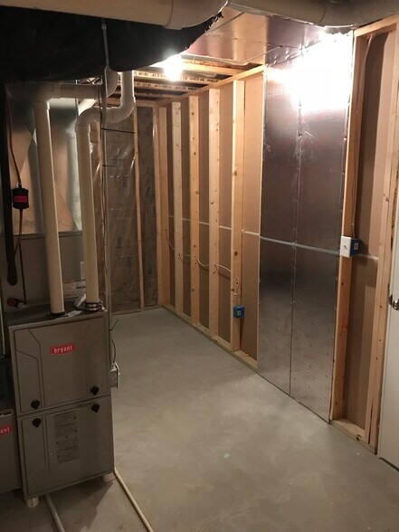 Mechanical room and storage area - 836 Thompson Drive