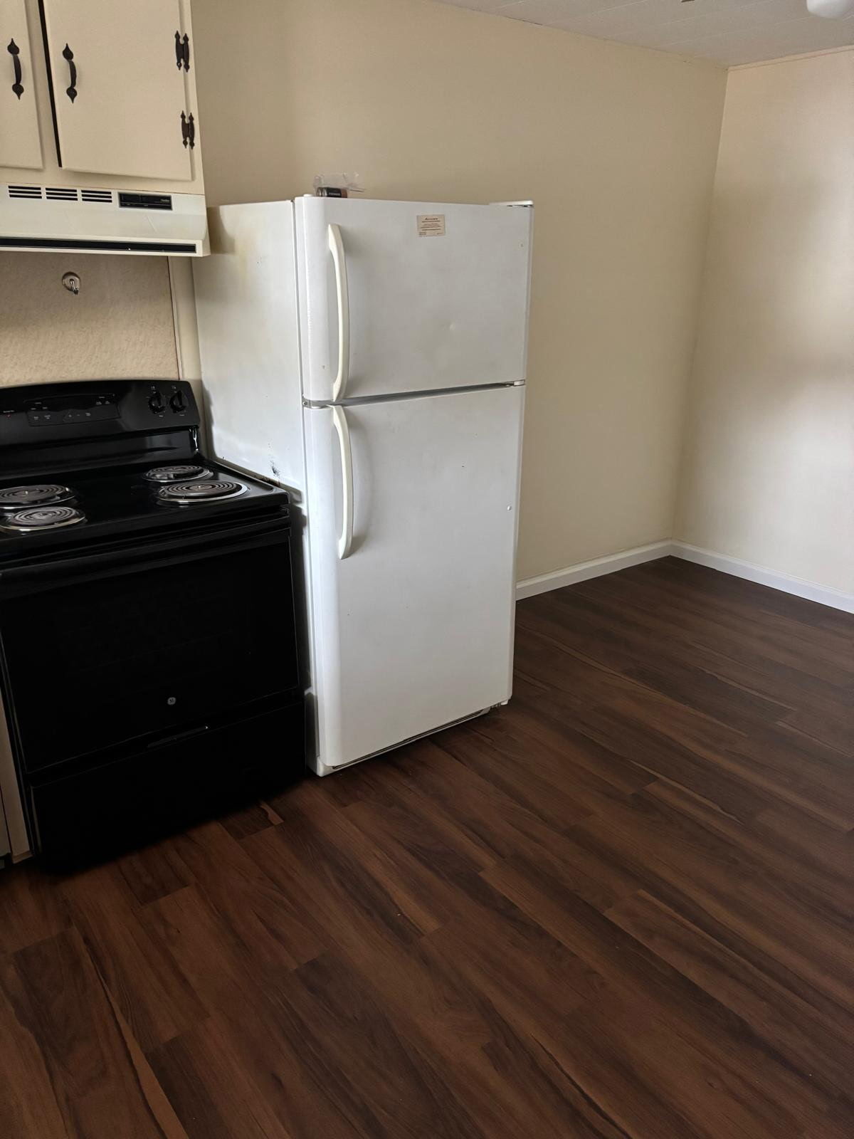 Kitchen with New Floor - 1607 S Olden Ave