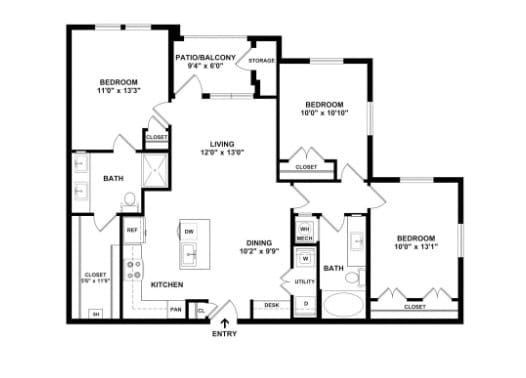 Floorplan - Hartwood at Spring Shadows