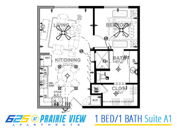 Floorplan - 625 at Prairie View