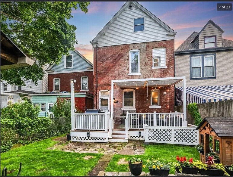 Back yard - 347 Spahr St