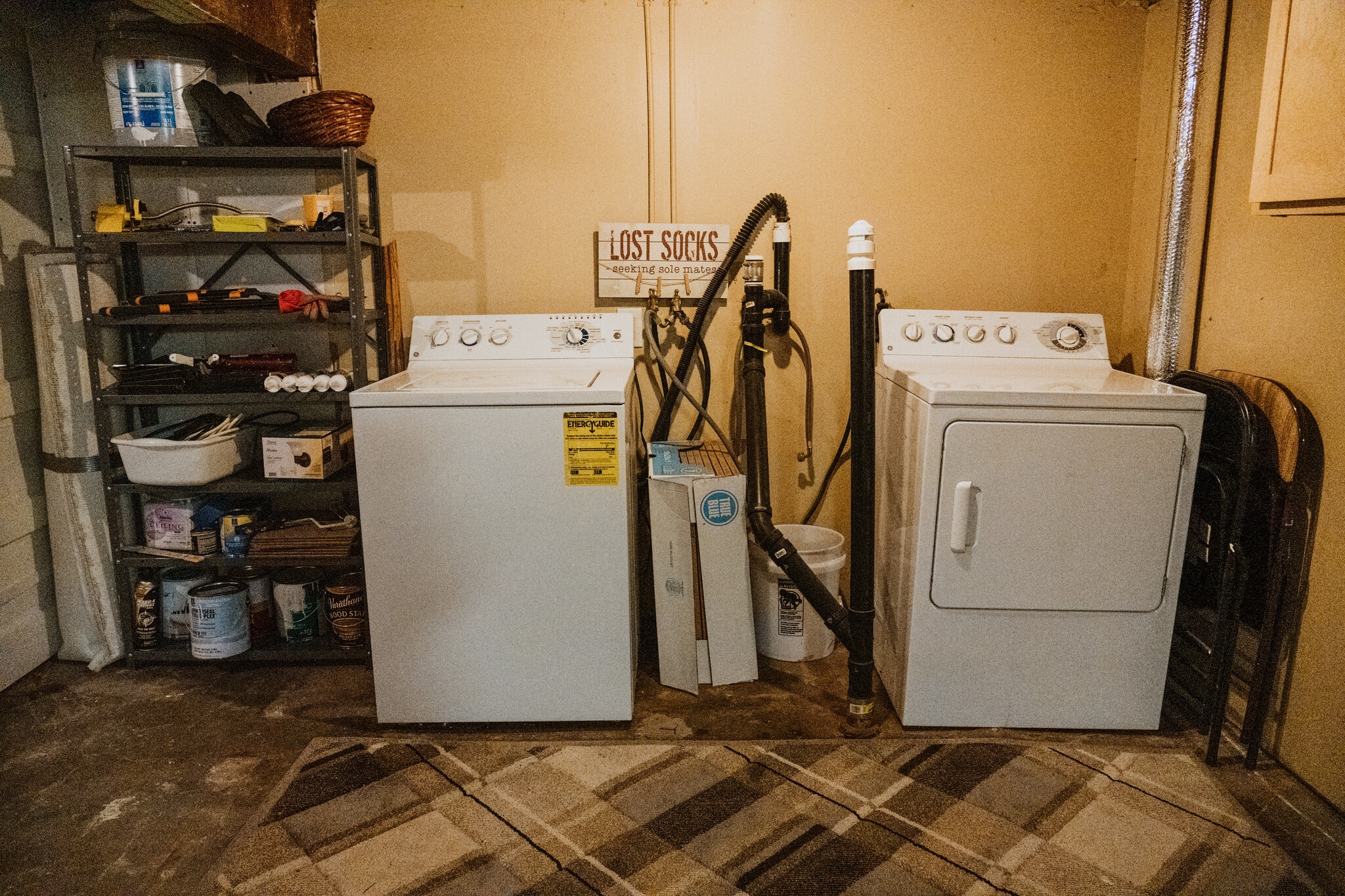Laundry in basement - 750 Stewart Ave