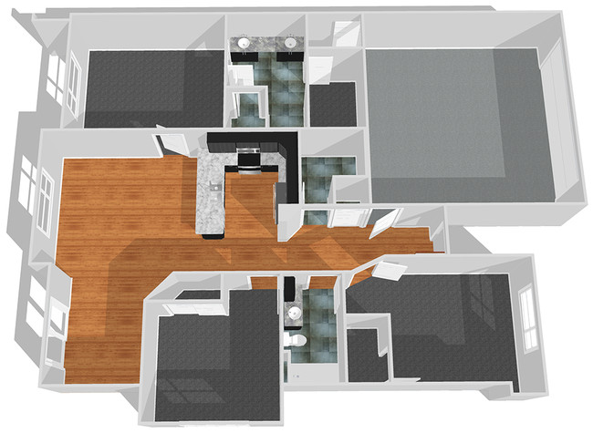 Floorplan - The Edge Luxury Apartments