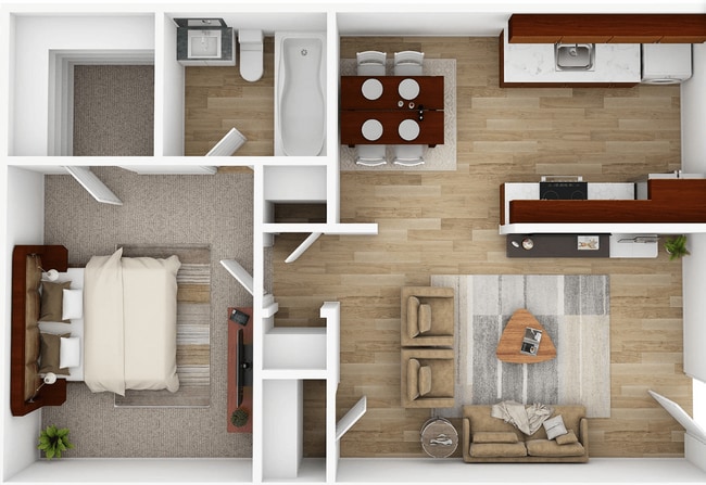Floorplan - Cedar Run Apartments