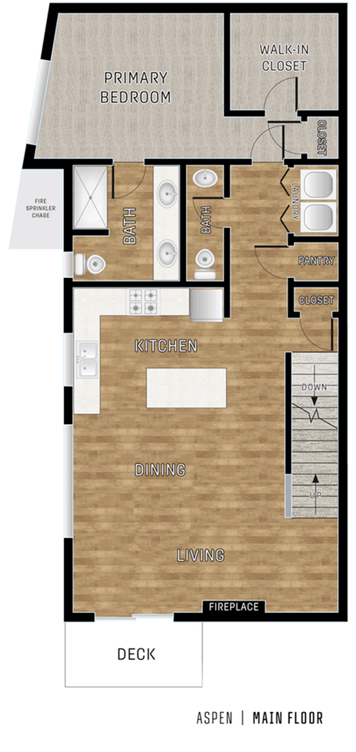 Aspen Floorplan - second floor - Alpengrove