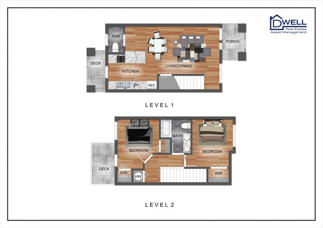 Floorplan - The Dewey Rd. Townhomes