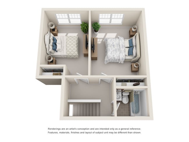 Floorplan - Palm Villa Townhome