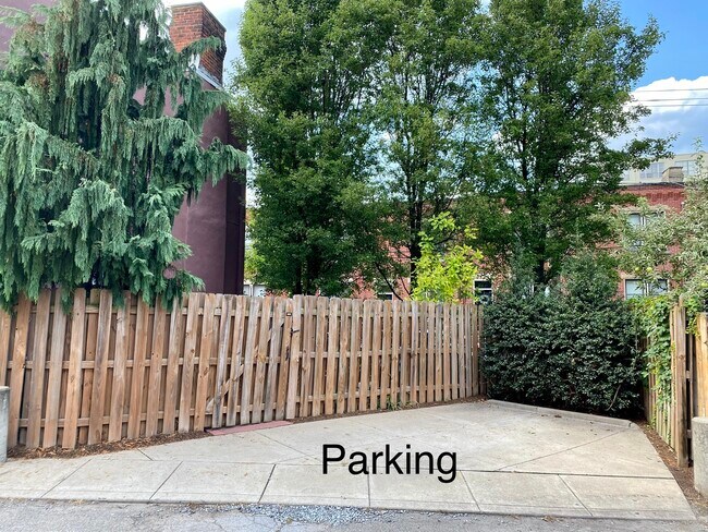 Driveway parking beside patio - 5832 Pierce St