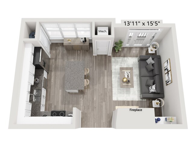 Floorplan - City Gate Apartment Homes