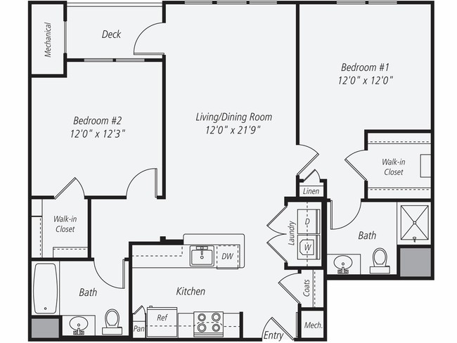 Floorplan - Avalon at Wesmont Station