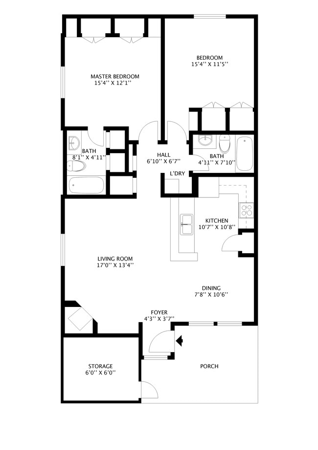 Floorplan - Aspen Forest Apartment Homes