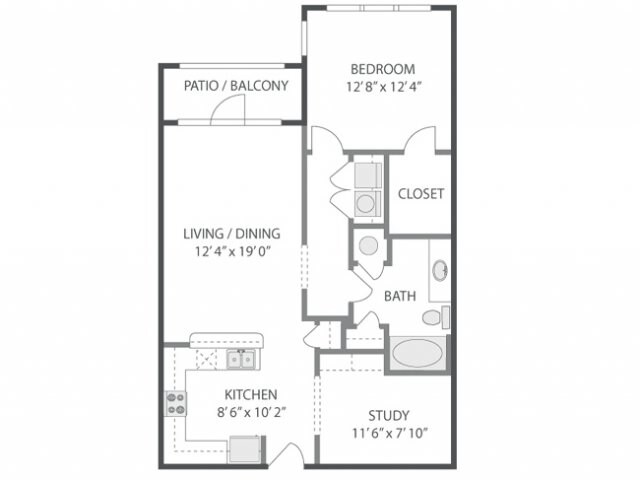 Floorplan - AMLI Quadrangle