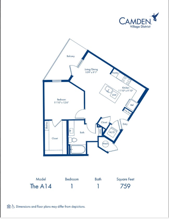 Floorplan - Camden Village District