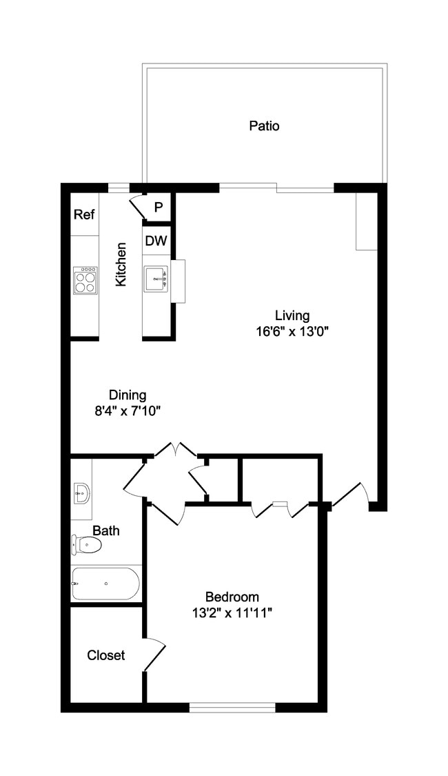 Floorplan - Regal Court Apartments