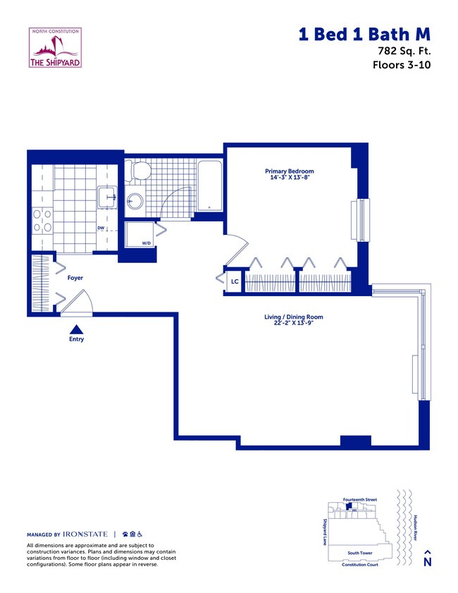 Floorplan - The North Constitution