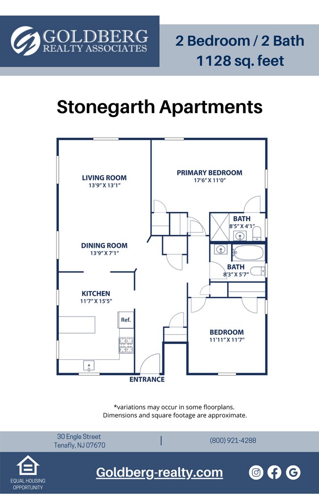 Floorplan - Stonegarth Apartments