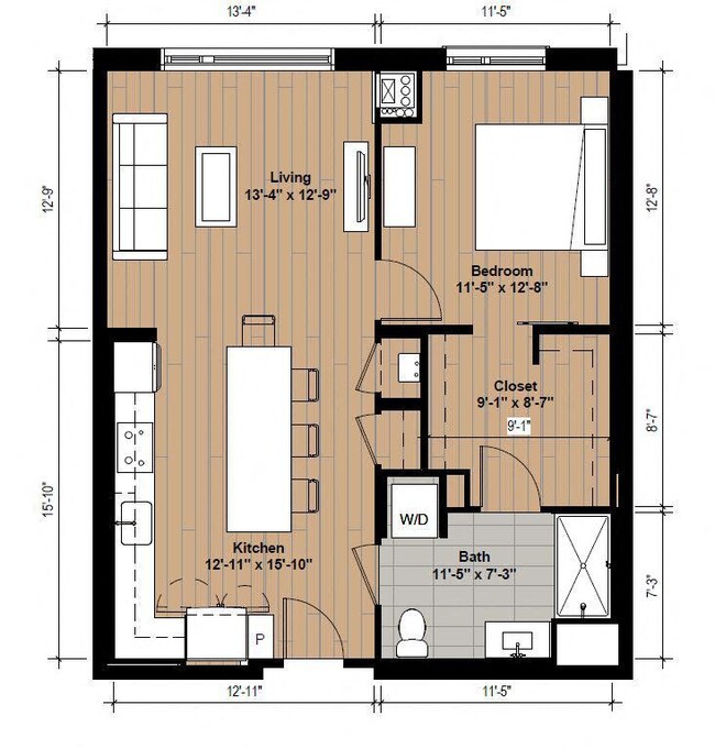 Floorplan - Life Time Living Burlington