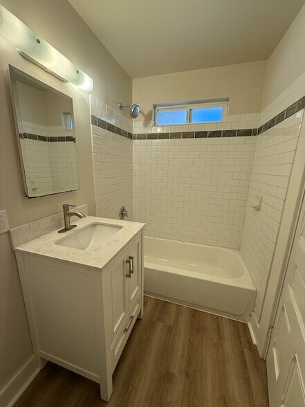 Bathroom off of room #3 - 1624 Mill St