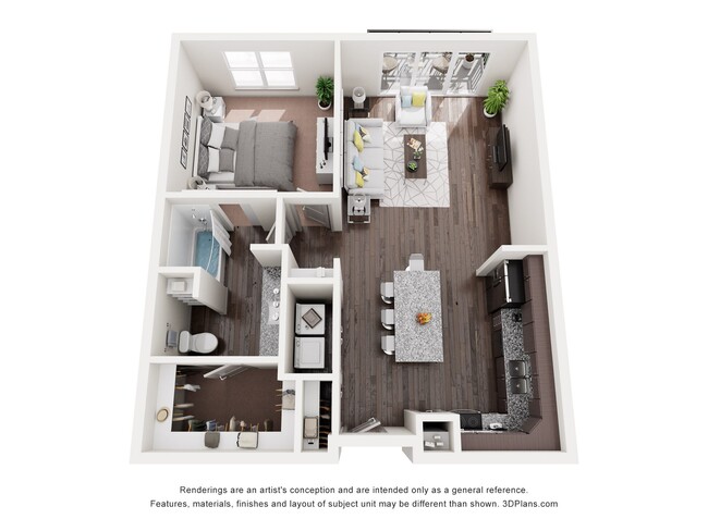 Floorplan - Rivera on Broadway Apartments