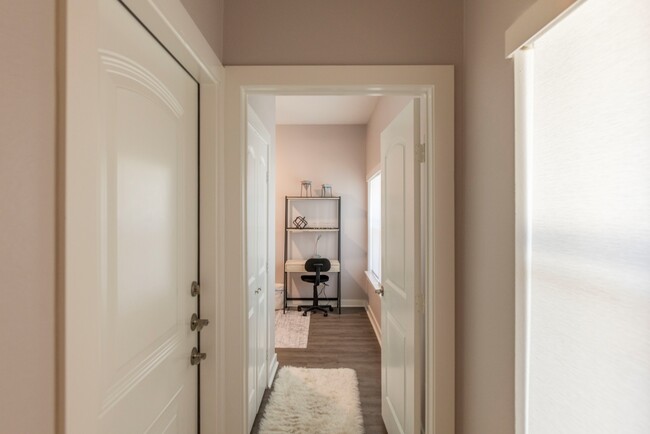 View of Bedroom 1 from entryway - 1211 Beaconsfield Ln