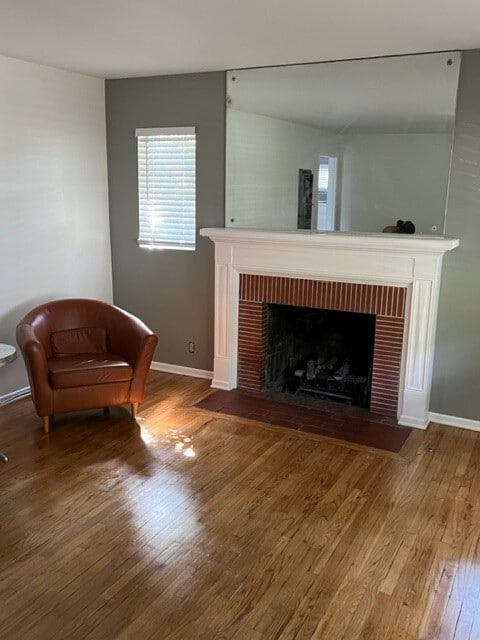 Front Room with Fireplace - 536 Cypress Ave