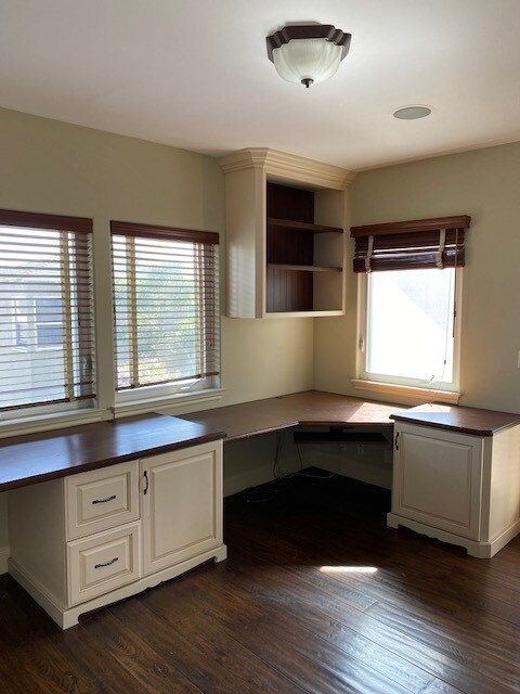 Bedroom #4 converted to office with 2 built in desks and Murphy Bed - 620 13th St