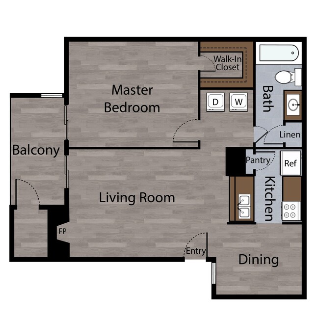 Floorplan - Mesh Apartments