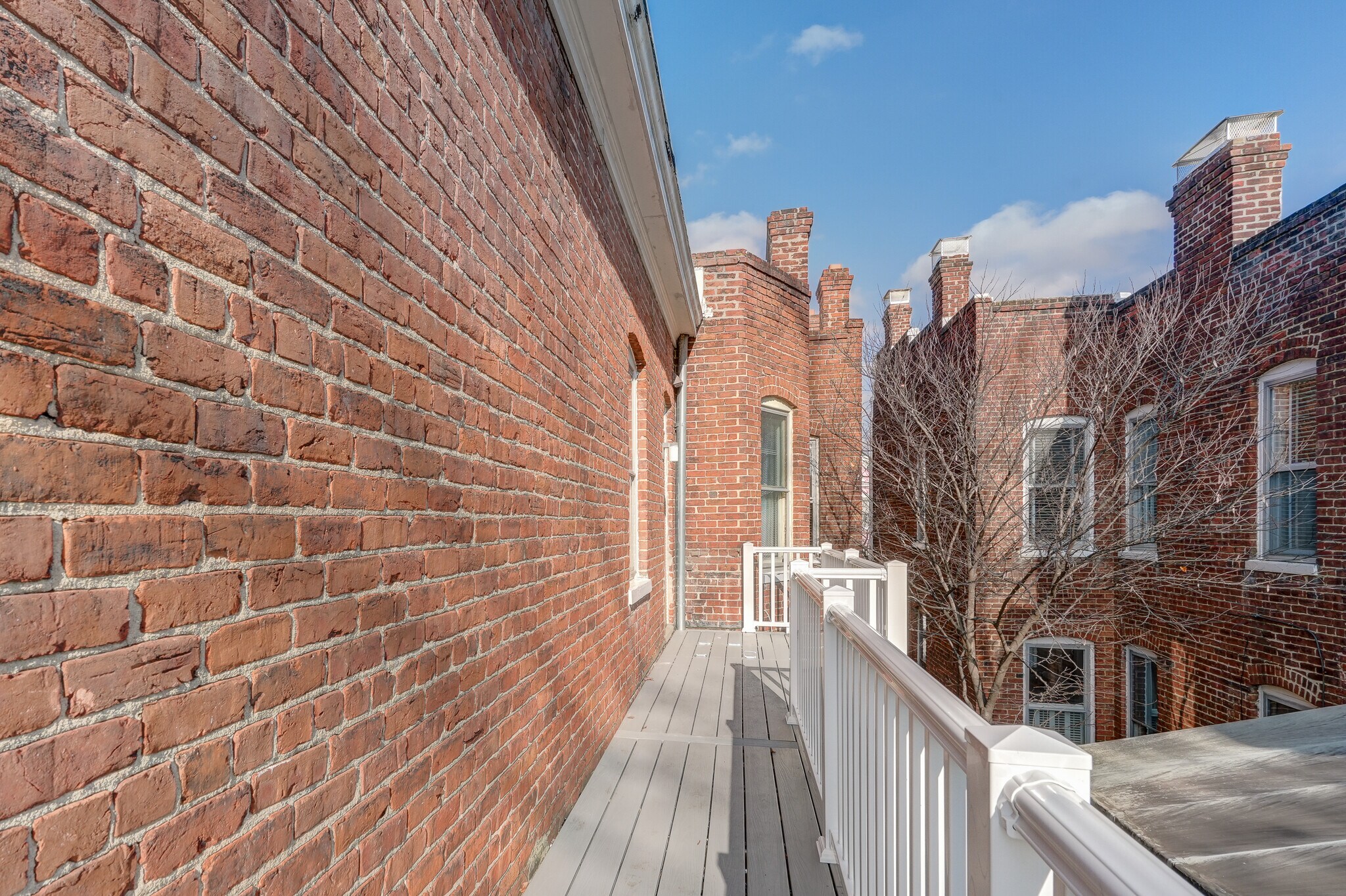 Side deck - 1913 Hanover Ave