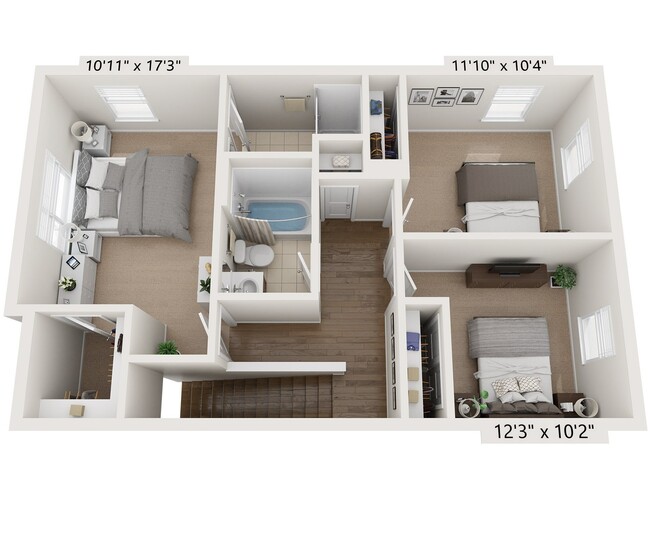 Floorplan - Beecher Terrace Phase II (0680)