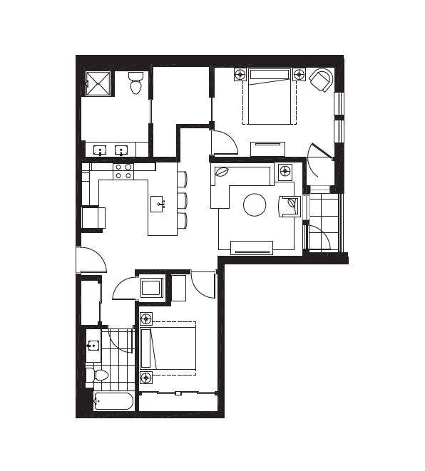 Floorplan - SECOND AND SECOND