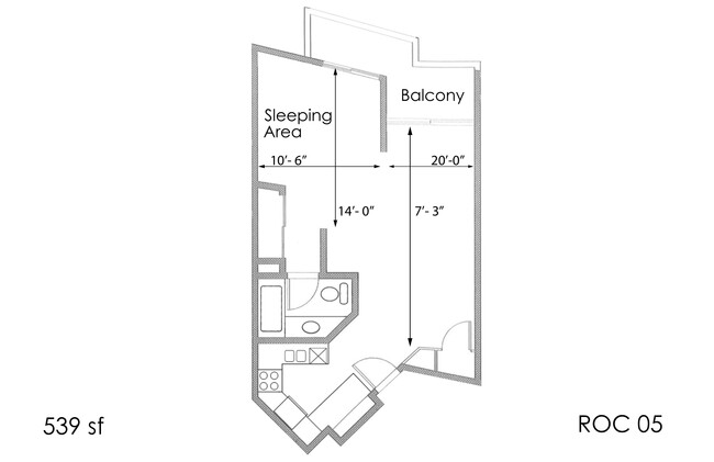 Floorplan - Park Rochester Apartments