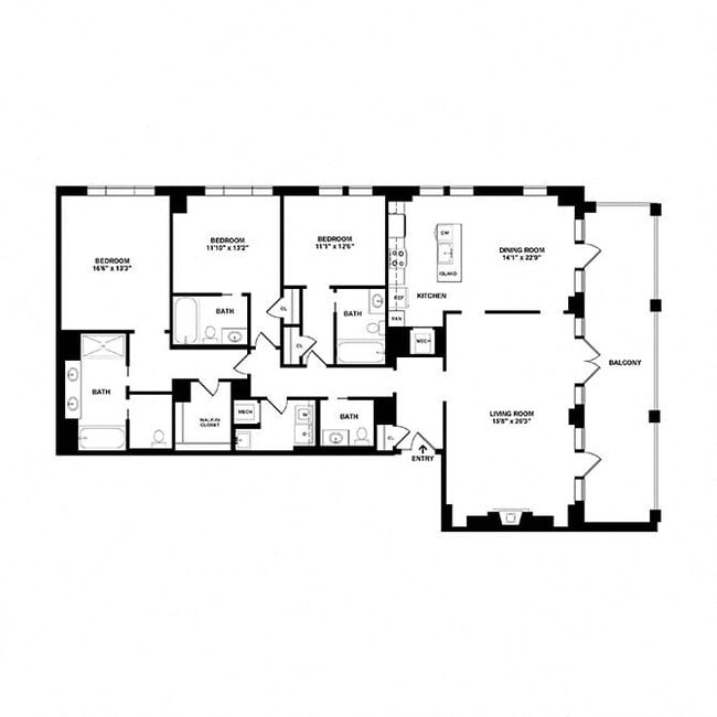 Floorplan - The Woodley