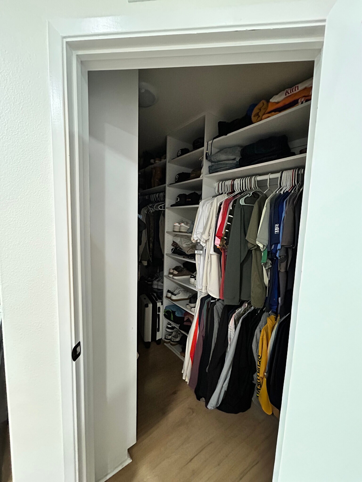 Primary Closet in Bathroom - 1728 Santa Ana Ave