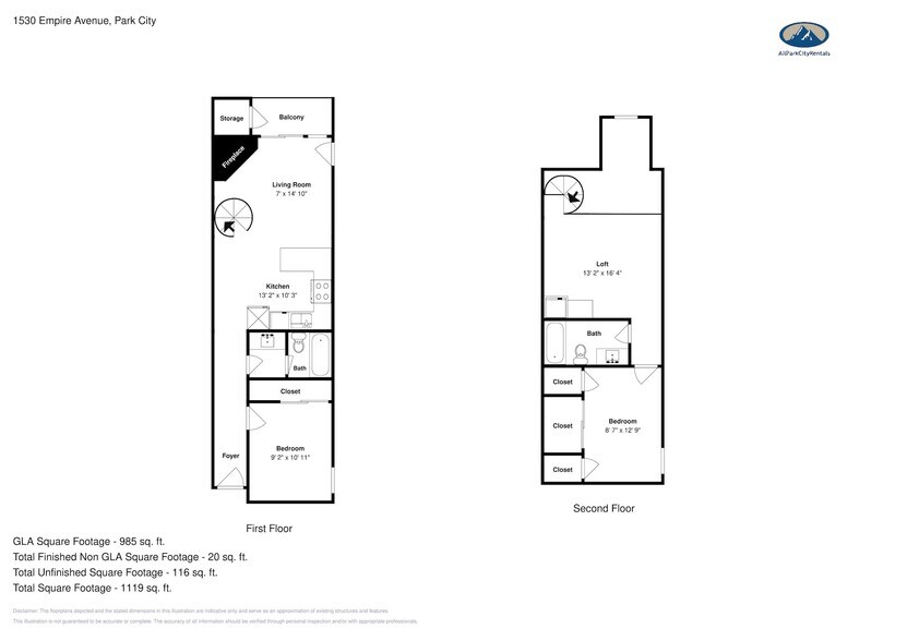 floor plan - 1530 Empire Ave