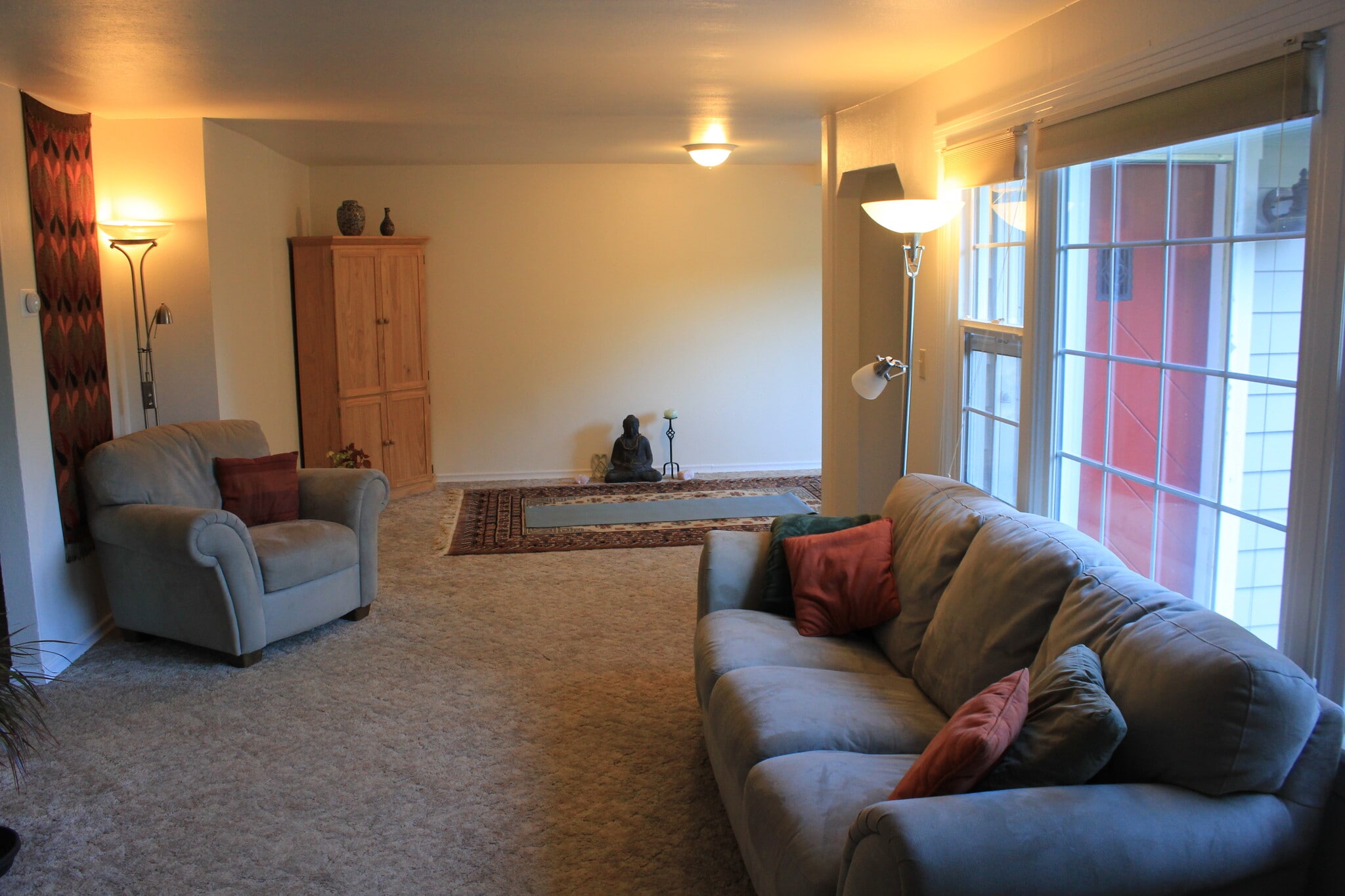 Living room into bonus room - 1103 Brawne Avenue NW