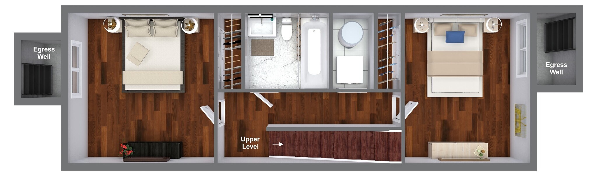 Apartment Layout 1st floor - 1014 S 19th St