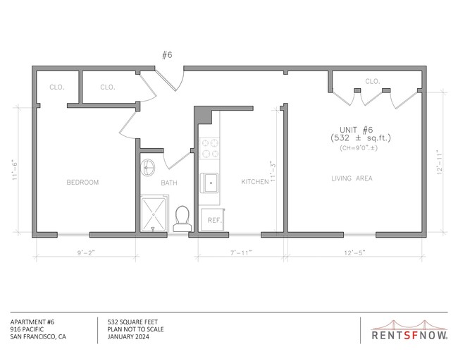 Floorplan - 916 Pacific