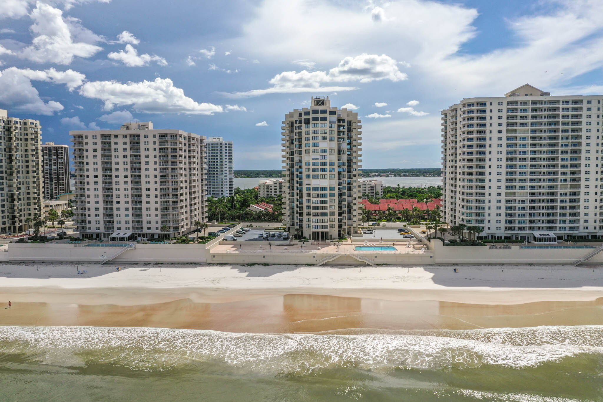 Oceans Seven from beach - 2947 S Atlantic Ave