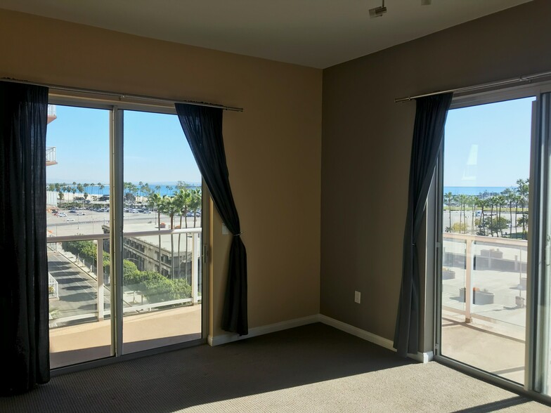 View from Living Room and Kitchen - Beach and Harbor - 388 E Ocean Blvd