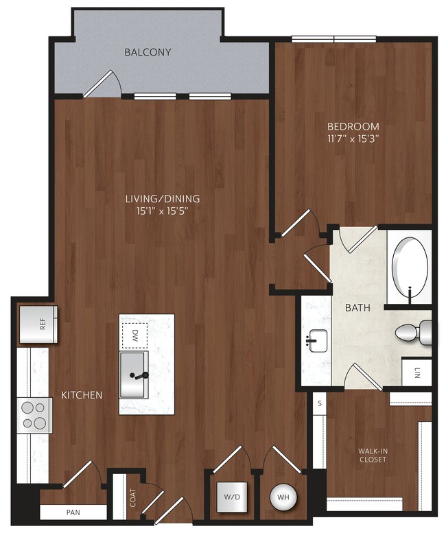 Floorplan - The Park at Katy Trail