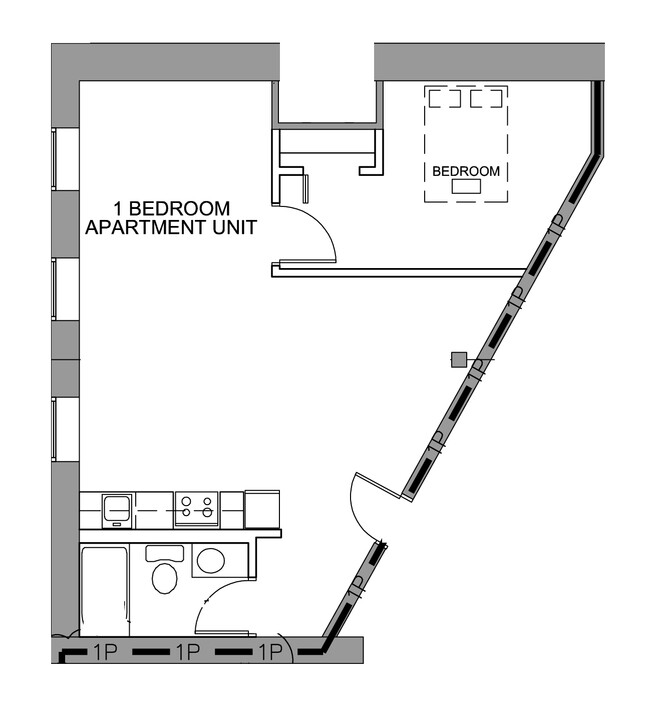 Floorplan - 340 Sibley Street Lofts