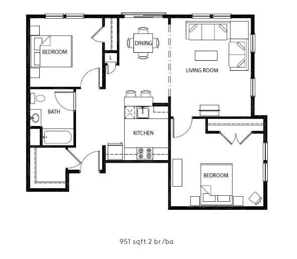 Floorplan - zBarton Commons