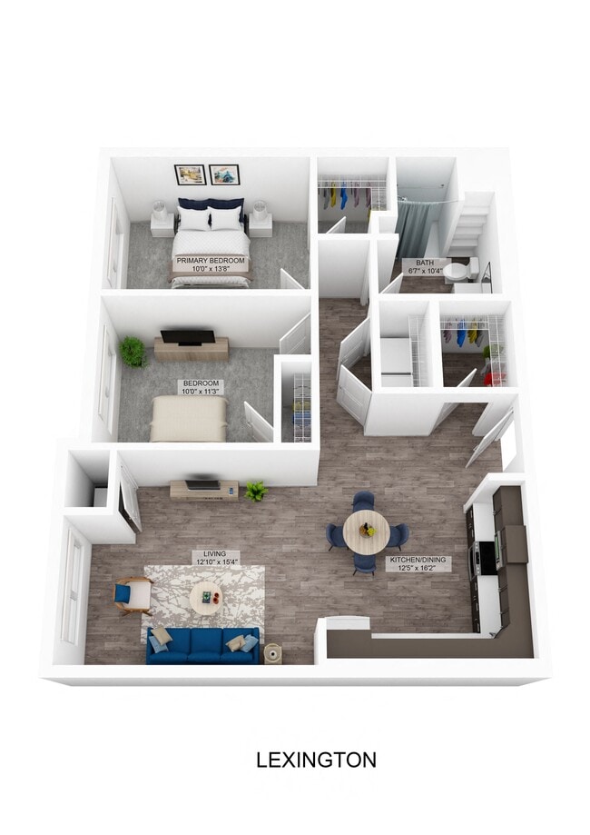 Floorplan - Lofts on Rose - 55+