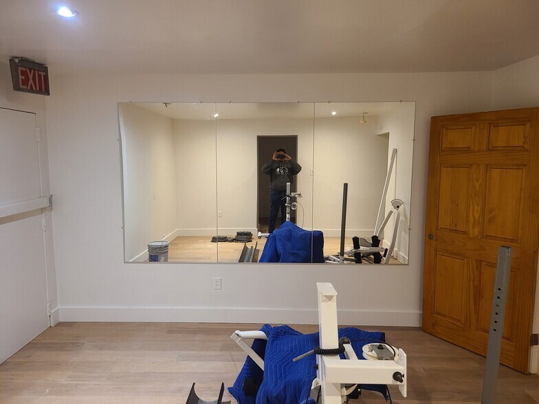 Full tenant only gym being completed now - 403 N Charles St