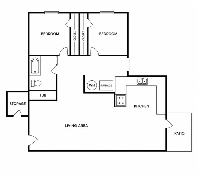 Floorplan - The Willows Apartments