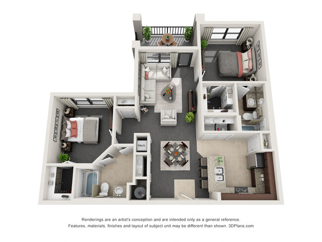 Floorplan - Parc Hill Senior Living