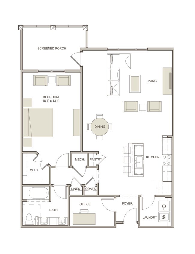 A1A floor plan WaterWalk at Shelter Cove Towne Centre - WaterWalk at Shelter Cove Towne Centre