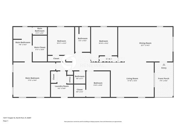 Building Photo - 4 Bedroom Pet-Friendly Home in North Port, FL with Main Street Renewal