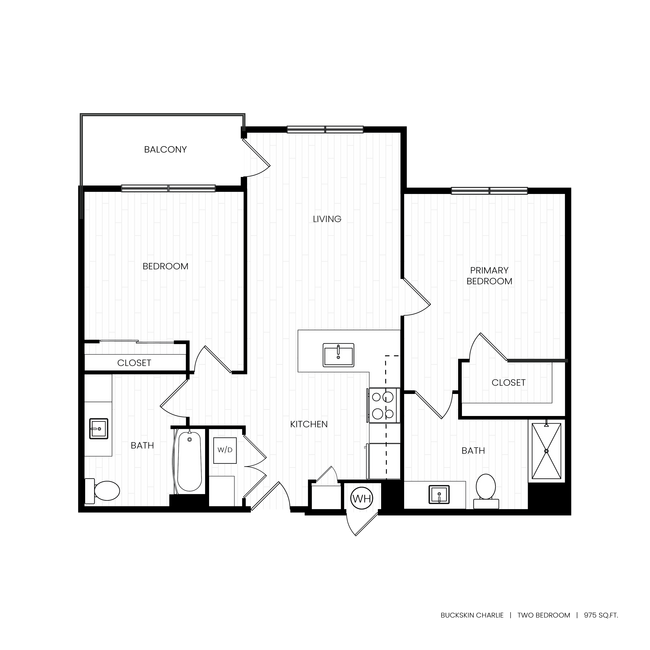 Floorplan - Buckskin Charlie Apartments